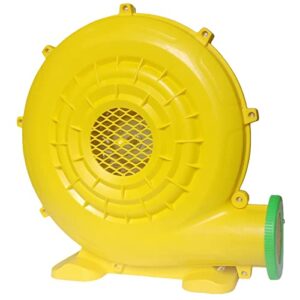 inflatable bounce house blower, 750 watt air blower for inflatable castle and jump slides, portable and powerful fan pump commercial inflatable blower, blower for bounce house