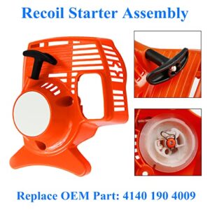 AILEETE Recoil Rewind Pull Starter Assembly 4140 190 4009 for Stihl FS38 FS45 FS46 FS55 FS55C FS55R FS55RC FC55 HL45 KM55 KM55R KM55RC Brushcutters & Trimmers