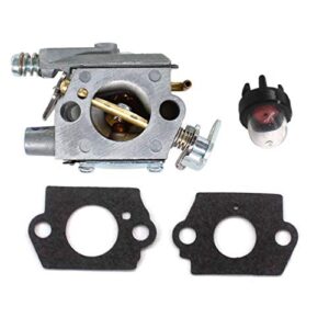 AISEN Carburetor for Ryobi RY3714 RY3716 Chainsaw 309376002 Carb Gasket Primer Bulb