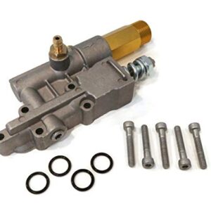 The ROP Shop Outlet Valve Kit for Himore PWV(R) 24/2.4H & PWV(R) 25/2.3 Pressure Washer Pumps