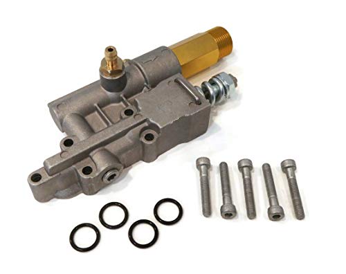 The ROP Shop Outlet Valve Kit for Himore PWV(R) 24/2.4H & PWV(R) 25/2.3 Pressure Washer Pumps