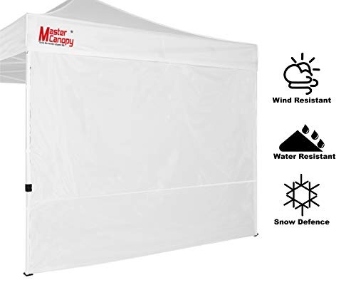 MASTERCANOPY Instant Canopy Tent Sidewall for 10x10 Pop Up Canopy, 1 Piece, White