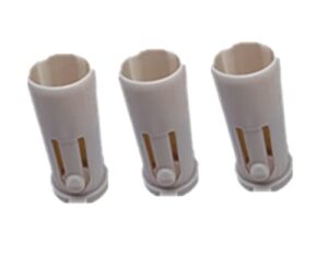 3 pcs white attachment sleeve replaces for stihl 4140-791-7207 41407917207 kombi system 390-791