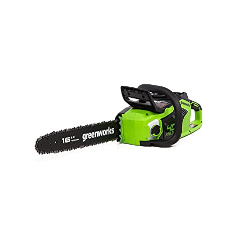 Greenworks 40V 16-inch Brushless Chainsaw, Tool Only, CS40L02