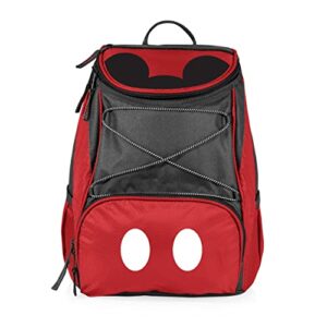 ONIVA - a Picnic Time brand - Disney Mickey Mouse PTX Backpack Cooler - Soft Cooler Backpack - Insulated Lunch Bag, (Red with Gray Accents) 11 x 7 x 13.5
