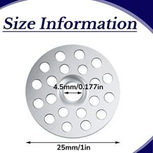 1 Inch Plaster Washers Metal Washers for Screws Plaster Repair Rings Plaster Buttons Profile Washer Flat Washers for Wall Ceiling Drywall Plaster Repair