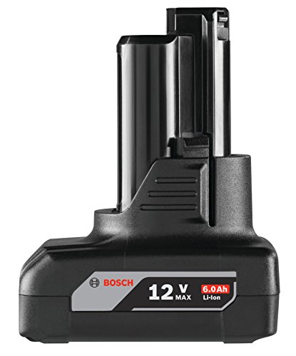 BOSCH GBA12V60 12V Max Lithium-Ion 6.0 Ah Battery