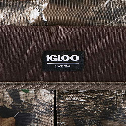 Igloo Lightweight Maxcold Insulated Gizmo 30-Can Backpack Cooler, Realtree Camo