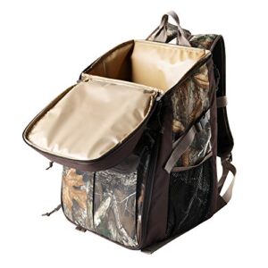 Igloo Lightweight Maxcold Insulated Gizmo 30-Can Backpack Cooler, Realtree Camo