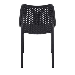 Air Outdoor Dining Chair Black