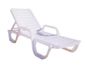 grosfillex bahia resin chaise – 44031004 (6 pack)