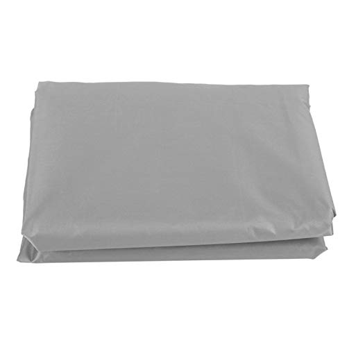 Outdoor Swing 3 Seat Waterproof Pad Replacement Swing Seat Cover Garden Courtyard Swing Set Cover Patio Swing Chair Protection Cover Replacement Ceiling Spare Protective Cover for Garden(Grey)