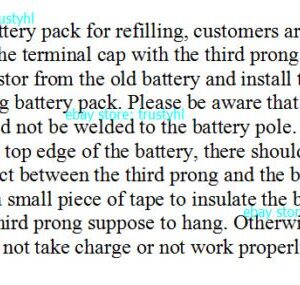 Eztronics Corp Battery Rebuild Pack 7.2V for SNAP-ON CTB5172 NIMH