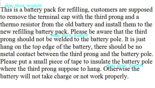 Eztronics Corp Battery Rebuild Pack 7.2V for SNAP-ON CTB5172 NIMH