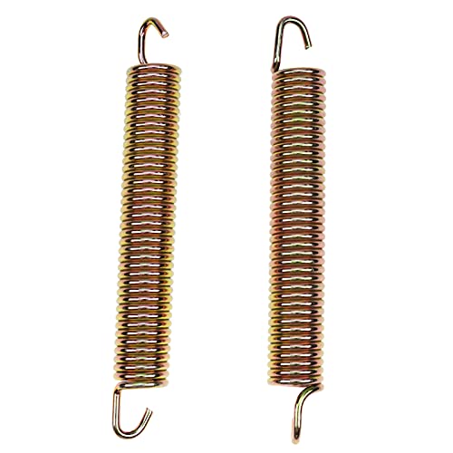 DVPARTS Extension Spring 932-0459 732-0459 732-0459B 732-0459C for Lawn Mower Deck MTD Cub Cadet LT1050 GT1554VT LT1045 RZT LGT SLT SLTX LGTX GT LT LTX 1040 1042 (2)