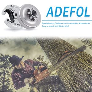 Adefol .325 7T Clutch Drum Bearing Kit for Husqvarna 455 460 Rancher Chainsaw Replacement Parts for 537291702