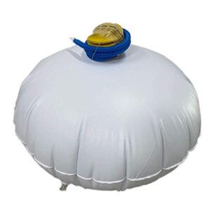 bluefield inflatable cushion for swing with a pump