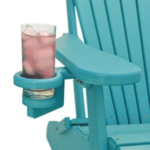 ECCB Outdoor Outer Banks Deluxe Oversized Poly Lumber Folding Adirondack Chair (Sage)
