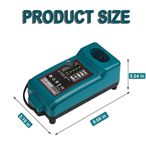 Replacement Power Tool Battery Charger for Makita 7.2V-18V 2.5A NI-CD&NI-MH Battery DC7100/DC1410/DC711/DC9700/DC9710/DC18RA/DC18SE