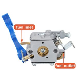 Hipa 545081811 Carburetor Compatible with Husq 125B 125BVX 125BX Leaf Blower 545112101 581798001 Jonsered B2126 BV2126 Blower