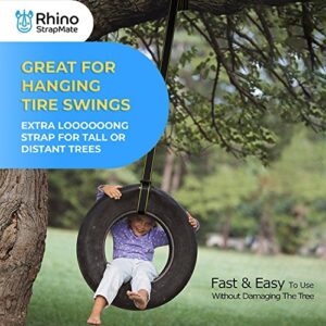 Tree Swing Strap Hanging Kit – 10ft Strap, Holds 2800 lbs (SGS Certified), Fast & Easy Way to Hang Any Swing