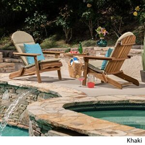 Christopher Knight Home Terry Outdoor Water-Resistant Adirondack Chair Cushions (Set of 2), Khaki, 2 Count (Pack of 1)