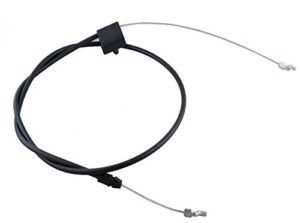 wadoy 946-1130 control cable compatible with mtd,troy bilt,craftsman lawn mower 746-1130 engine zone cable, conduit length 40″ inner wire length 53″ (1)
