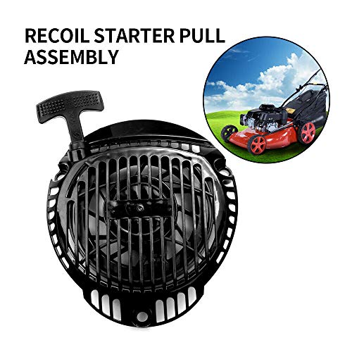 Recoil Starter Assembly For Kohler XT675 XT650 XT775 XT800 6.5 6.75 7.75 8.0 HP 149cc 173cc Engine Toro Lawn Mower Pull Start with Retractable Spring Pull Cord - Replaces 1416520, 14165 20S, 1416520-S