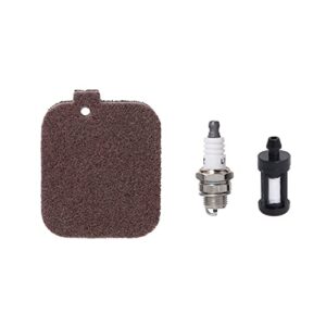podoy bg55 air filter tune up kit for compatible with stihl bg46 bg45 bg65 bg85 br45c sh55 sh85 blower spark plug fuel filter repower kit