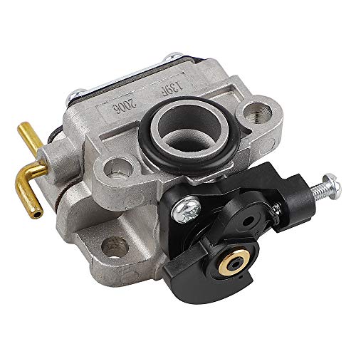 Huswell 753-08323 Carburetor for Troy-Bilt TB685EC TB635EC TB6044XP 685EC 635EC 6044XP MTD AC8 TEC Trimmer with AC04122 Fuel Line Kit 753-08319 Primer Bulb