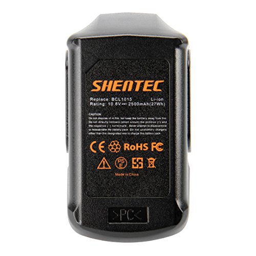 Shentec 2-Pack 10.8V-12V 2.5Ah Li-ion BCL1015 Battery Compatible with Hitachi BCL1015 BCL1015S 331065