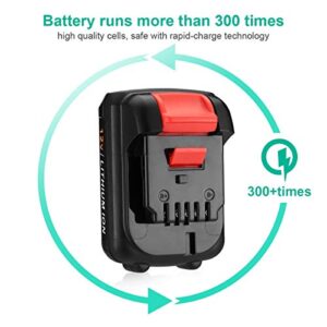 FirstPower 12V 4.0Ah DCB120 Battery Replacement - Compatible with Dewalt 12V Lithium Ion Max Power Tools DCB120 DCB121 DCB127-2Packs