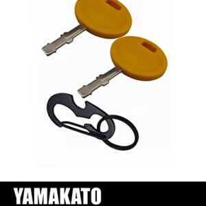 YAMAKATO Key for Lawn Mower Tractor 625-05000 625-05002 925-2054A 925-1744A 925-1745 925-1745A 725-1745 725-2054 Replacement Ignition Key for MTD Cub Cadet Troy Bilt Craftsman