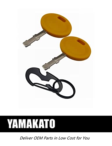 YAMAKATO Key for Lawn Mower Tractor 625-05000 625-05002 925-2054A 925-1744A 925-1745 925-1745A 725-1745 725-2054 Replacement Ignition Key for MTD Cub Cadet Troy Bilt Craftsman