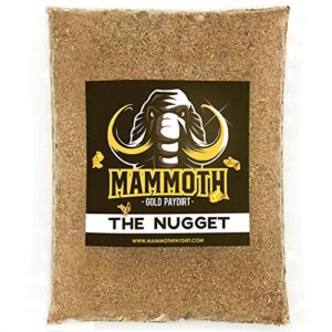 Mammoth Gold Paydirt 'The Nugget' Panning Pay Dirt Bag - Gold Prospecting Concentrate