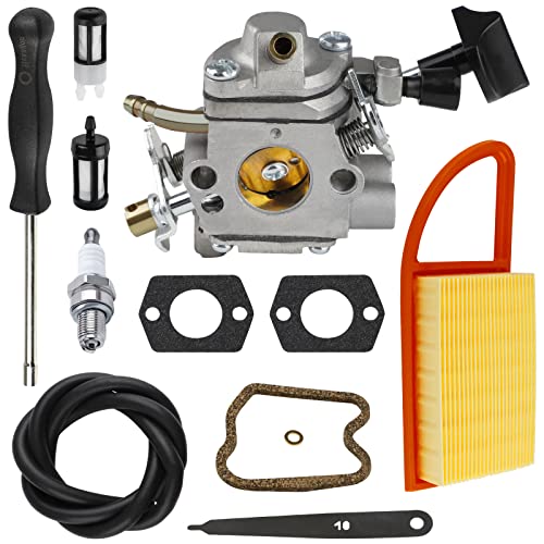 SIMPERAC BR600 Carburetor for Stihl BR550 BR500 Backpack Blower Replace for 4282-120-0607 Carburetor with Clearance Setting Kit