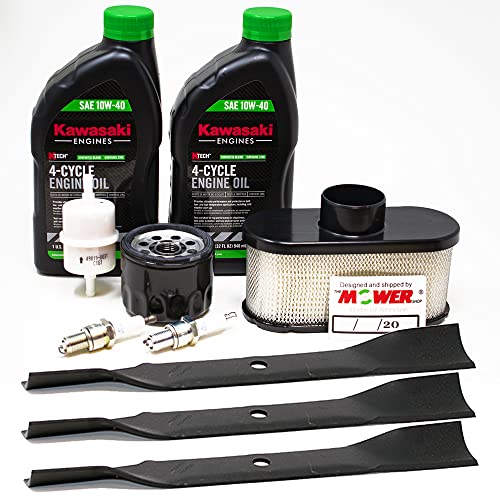 The Mower Shop 50 in Toro TimeCutter SS & MX for Kawasaki V-Twin Engine Tune-Up Kit with Blade Set 79016P (115-5059-03)