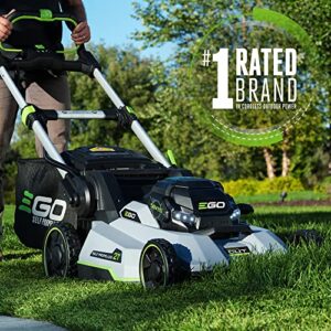 EGO Power+ LM2130SP 21-Inch 56-Volt Cordless Select Cut Lawn Mower with Touch Drive Self-Propelled Technology Battery and Charger Not Included