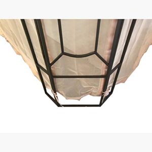 Garden Winds Replacement Canopy for The Cottleville Gazebo - Riplock 350 - Beige