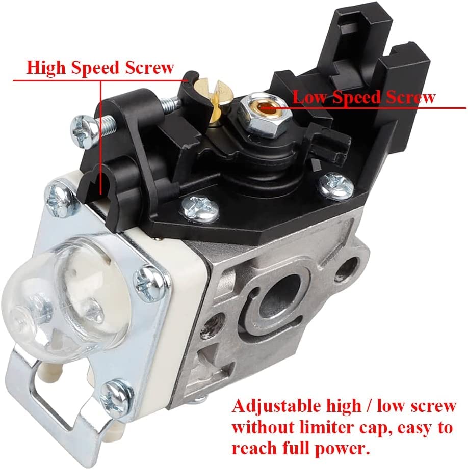 HUZTL SRM 225 Carburetor Air Filter Cover Tune Up Kit for Echo SRM-225 GT225 PAS225 PE225 SHC225 PPF225 Trimmer Weedeater Engine Carb