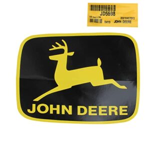 john deere original equipment label #jd5598