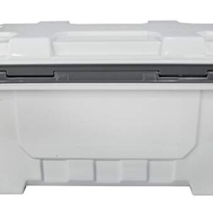 Igloo White IMX 70 Qt Lockable Insulated Ice Chest Injection Molded Cooler with Carry Handles