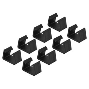 patikil patio furniture clips, 20 pack sofa clamps rattan wicker fixed connection chair fasteners for outdoor garden, black