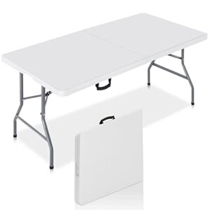 ABCCANOPY 60x 30 Inches Plastic Folding Picnic Table