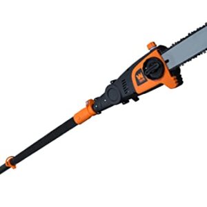 WEN 40421 40V Max Lithium Ion Cordless Pole Saw, 10"