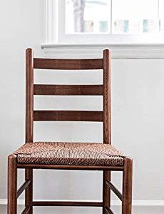 Dixie Seating Asheville Wood Ladderback Dining Chair No. 7W Walnut