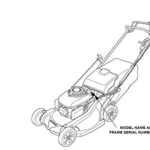 Genuine OEM Honda (HRX2175VKA) (HRX2175VLA) (HRX2175VYA) (HRX217K5VKAA) (HRX217K5VLAA) (HRX217K5VYAA) Walk-Behind Lawn Mower Engines Drive V-Belt