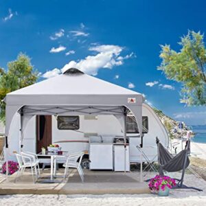 ABCCANOPY Outdoor Pop up Canopy Tent 10x10 Camping Sun Shelter-Series, Gray