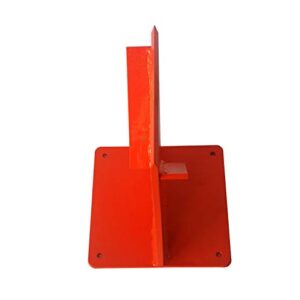 Hi-Flame Firewood Kindling Splitter for Wood Stove Fireplace and Fire Pits, Orange