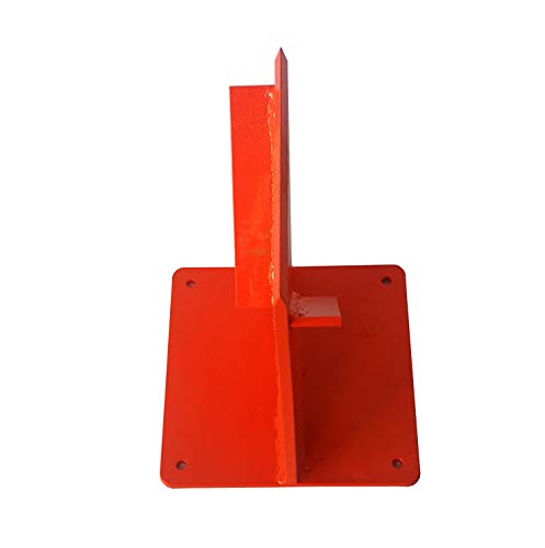 Hi-Flame Firewood Kindling Splitter for Wood Stove Fireplace and Fire Pits, Orange